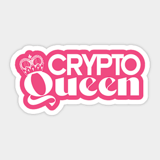 Crypto Queen Sticker